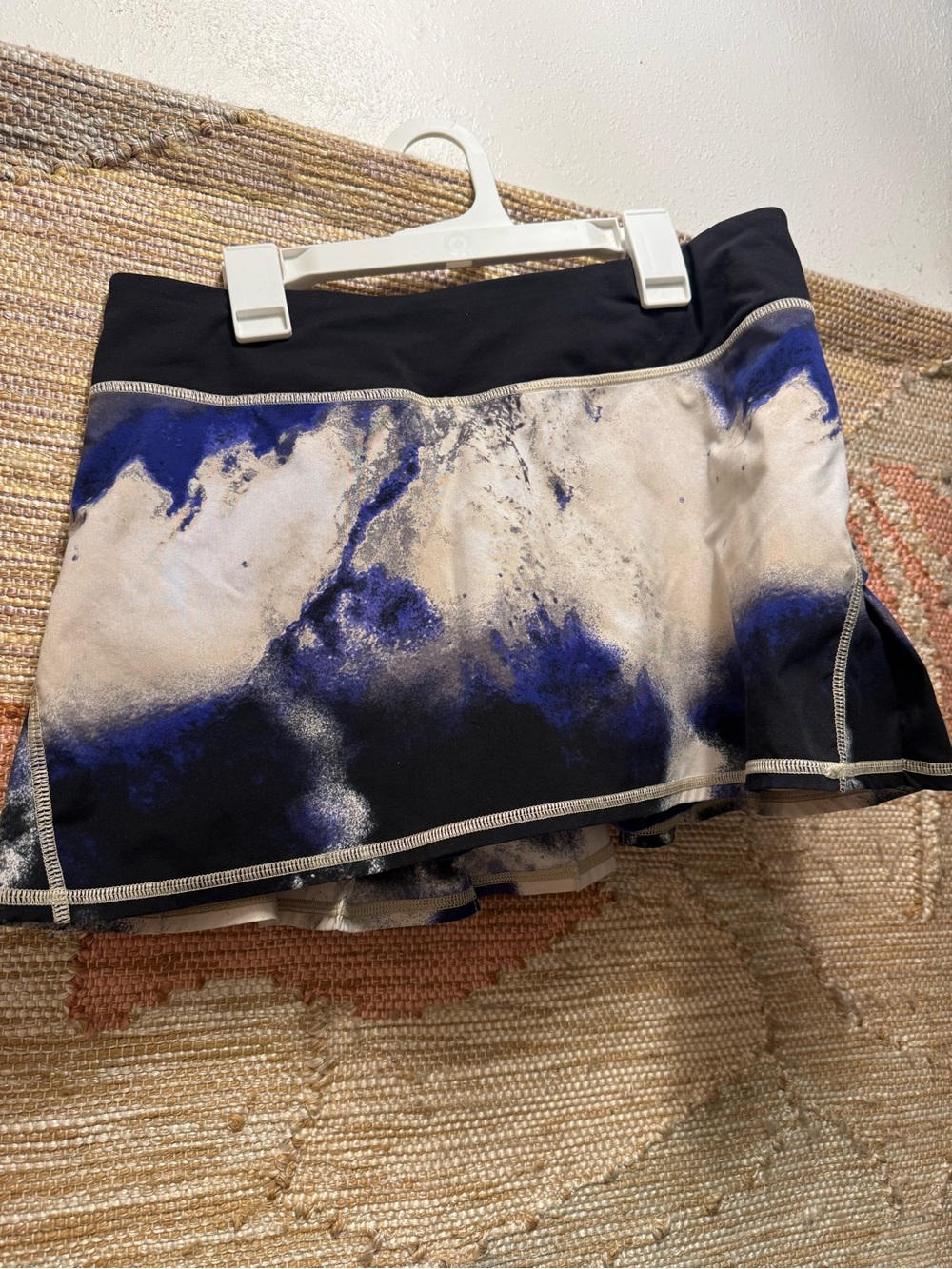 Lululemon Run: Pace Setter Skirt in the "Milky Way